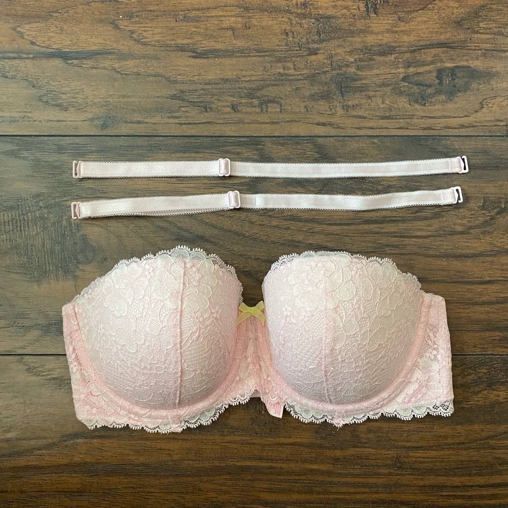 Victoria's Secret, Dream Angels, Multi-Way Bra Pink, Barbiecore, Size 34D